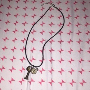 Necklace with “D” initial